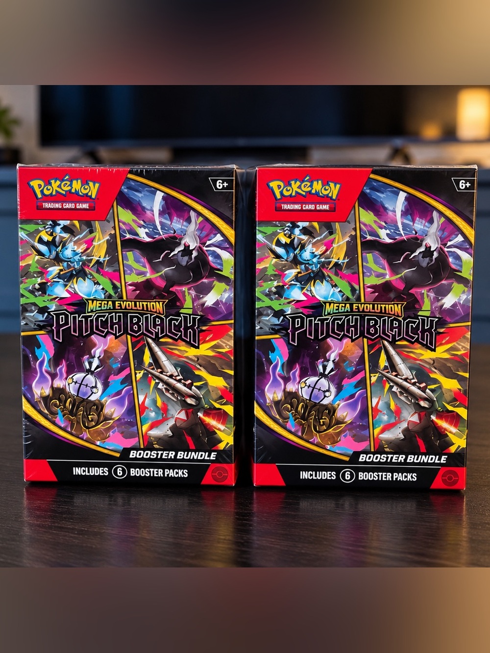 Pokémon TCG Mega Evolution: Pitch Black Booster Bundle – Brand New & Sealed x 2